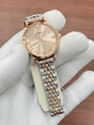 Mra Silver Copper Chain Copper Dial ladies Watch 988627