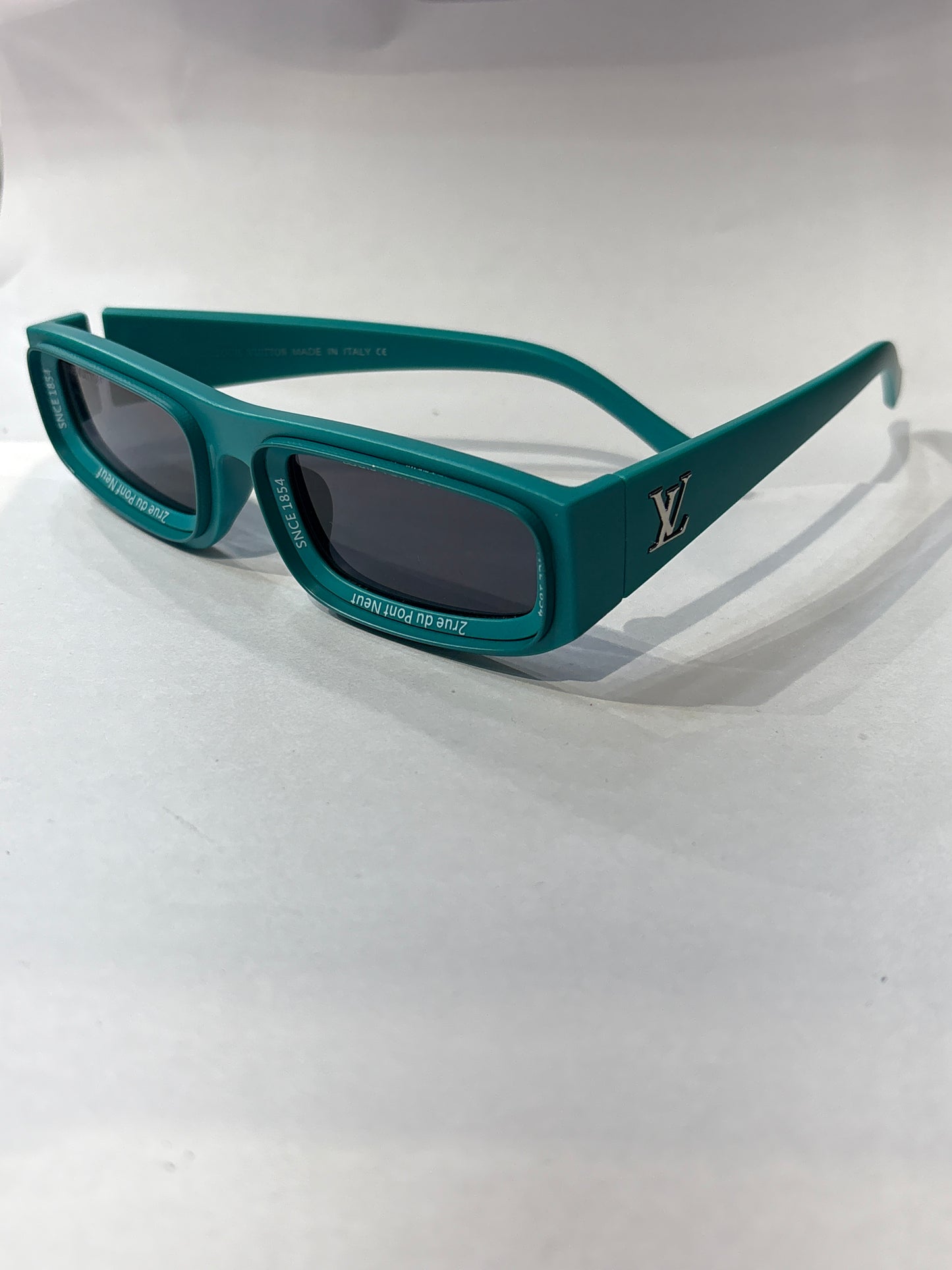 Uol Green Frame Black Shade Unisex Sunglass 61905422-145