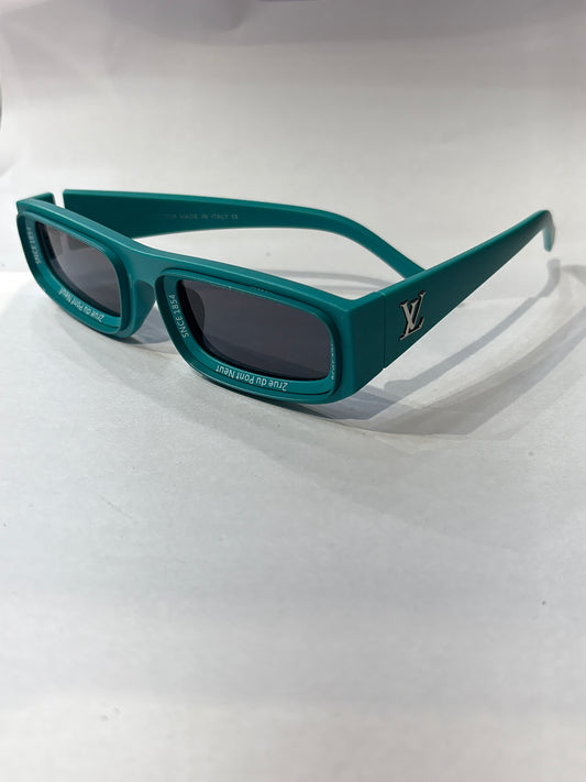 Uol Green Frame Black Shade Unisex Sunglass 61905422-145