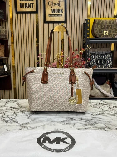 CIM MIC Multi Colour Ladies Premium Quality With Large Box Tote Bag 55007