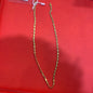 Gold Biscuit Shape Unisex Neck Chain 85964