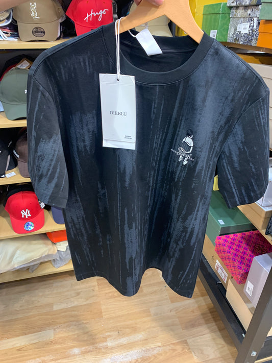 Autumn Capsule Black Grey Shed Tshirt 55093