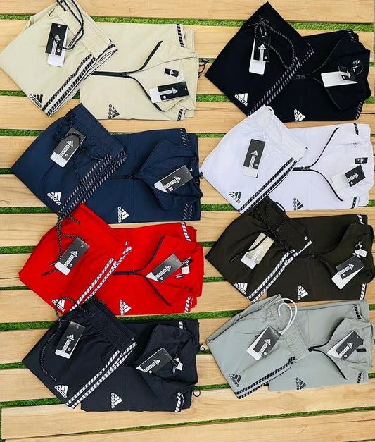 IDA Black Colour Full Sleeve With White Strips Tracksuits For Unisex 12592