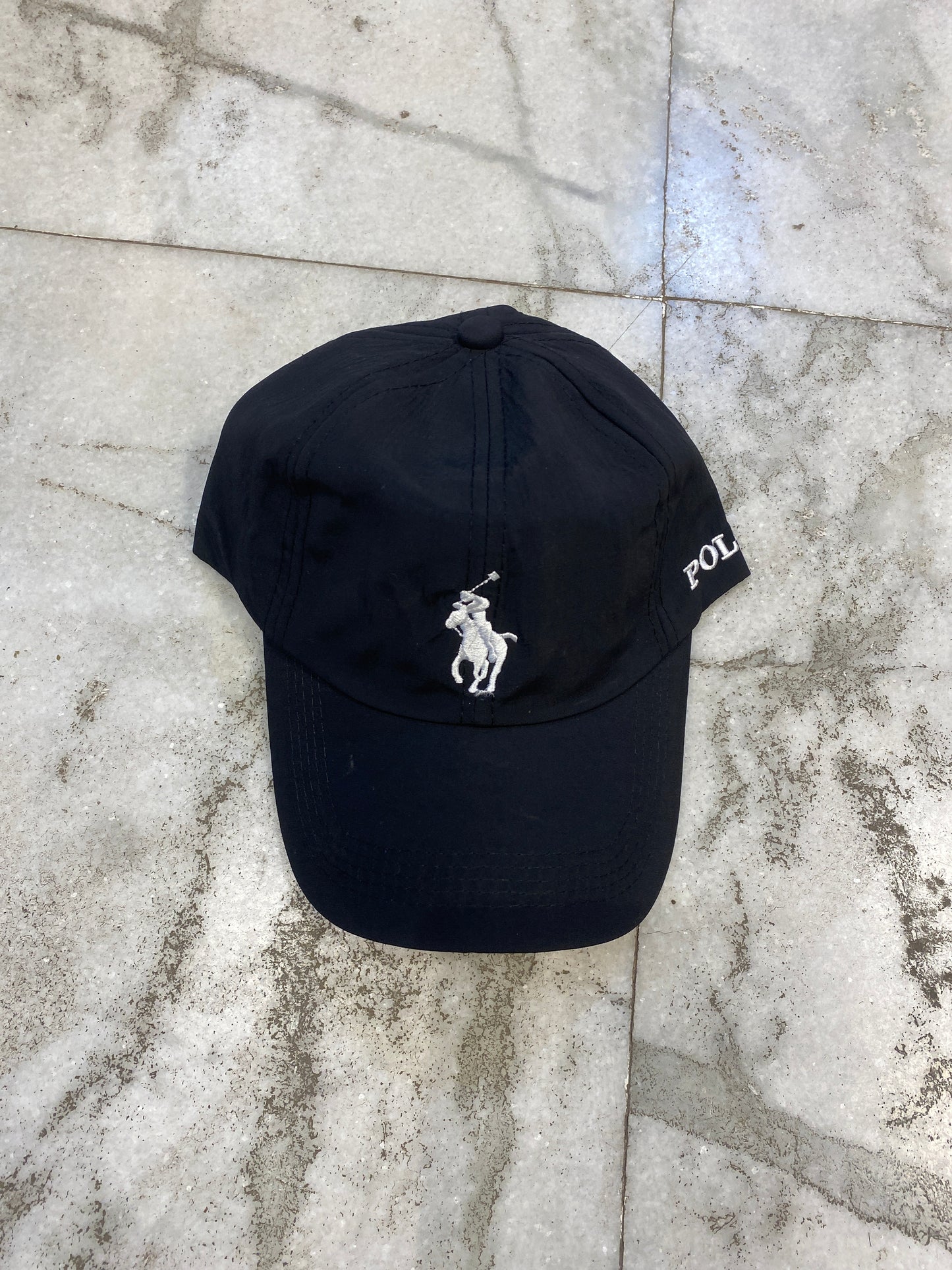 Lop Black Colour White Logo Caps 2905