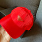 ARP PRA Red Colour Metal Patch Imported Unisex Cap 980257