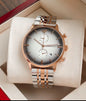 MRA Silver Copper Chain White Copper Dial Chronograph Working Men’s Watch 990820
