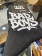 BR Black Colour Bad Boys Print Premium Quality Full Socks 990749