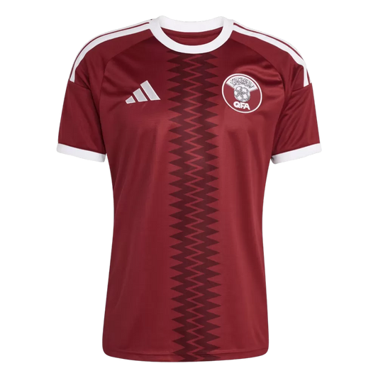 Ida Adi Maroon Colour White Stripe QFA Jersey Tshirt P95988