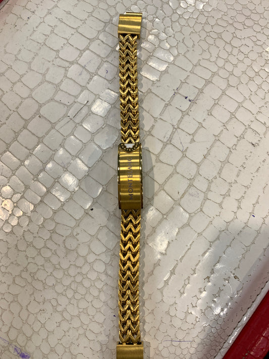 NOM MON Gold Colour Premium Quality Imported Unisex Bracelet