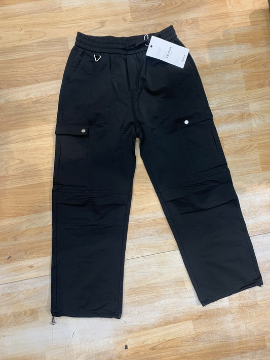 Fashion Black Cargo Four Pocket Baggy Fit 26001