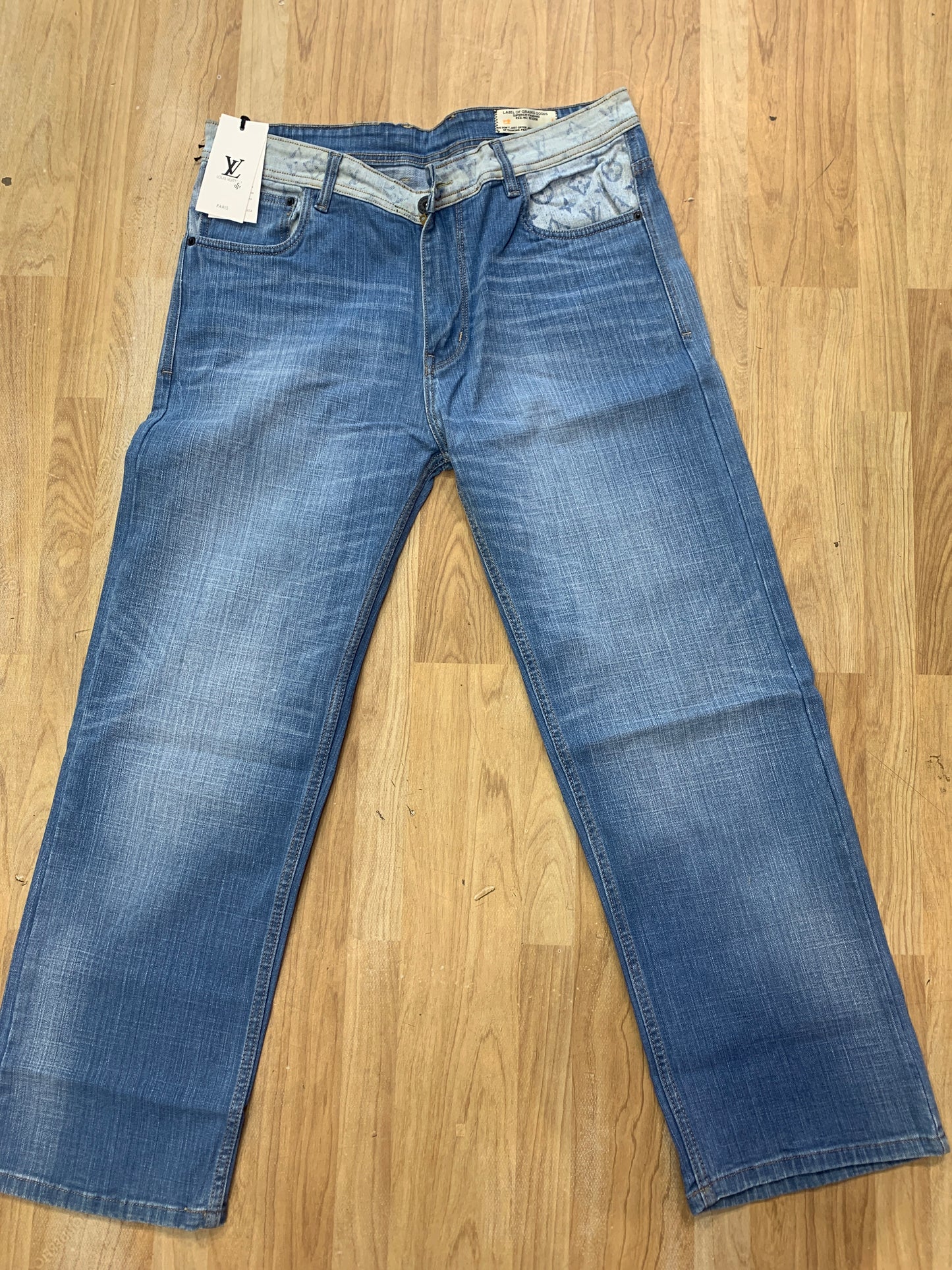 UOL Jeans  Blue Colour Straight Fit H4009