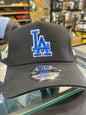LA Black Colour White Blue  Embroidery Imported Cap 990829