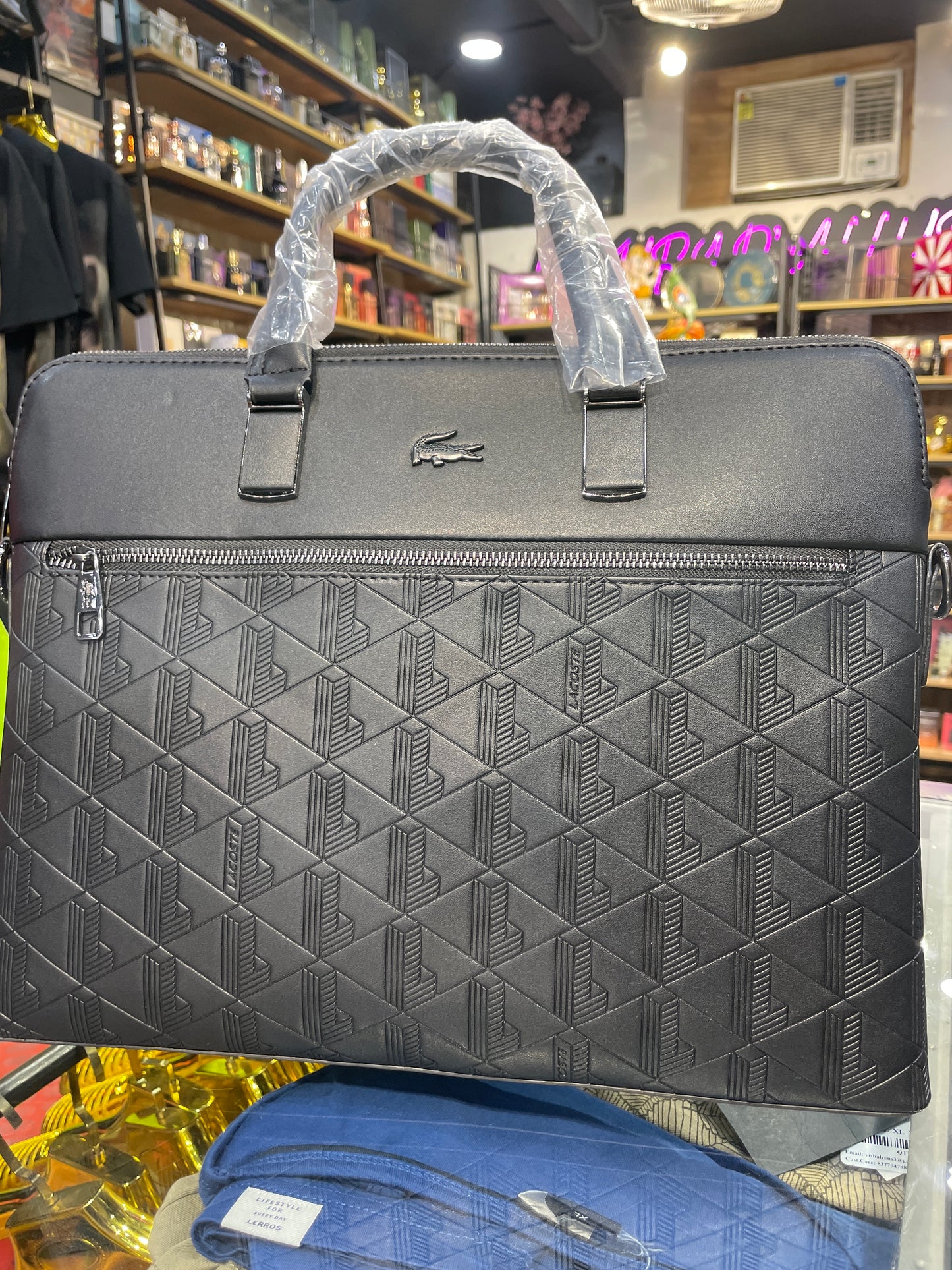 CAL LAC Black Colour Premium Quality Laptop Bag G6622-5#