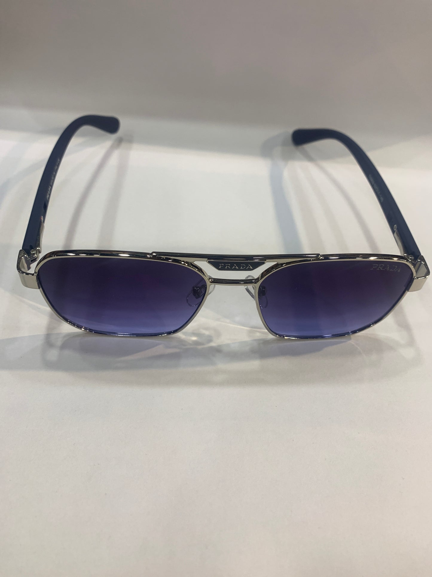 Arp Silver Blue Frame  Blue Shade Unisex Branded Sunglasses T 0959 52 17 140