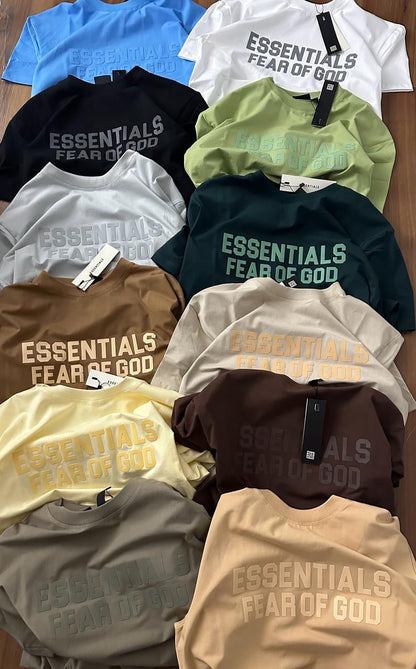 SSE Cream Colour With Front Print Premium Quality Drop Shoulder Tshirt 77724