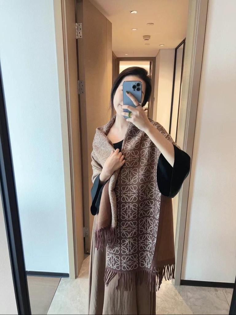 Eol Brown Colour Unisex Stole 981048