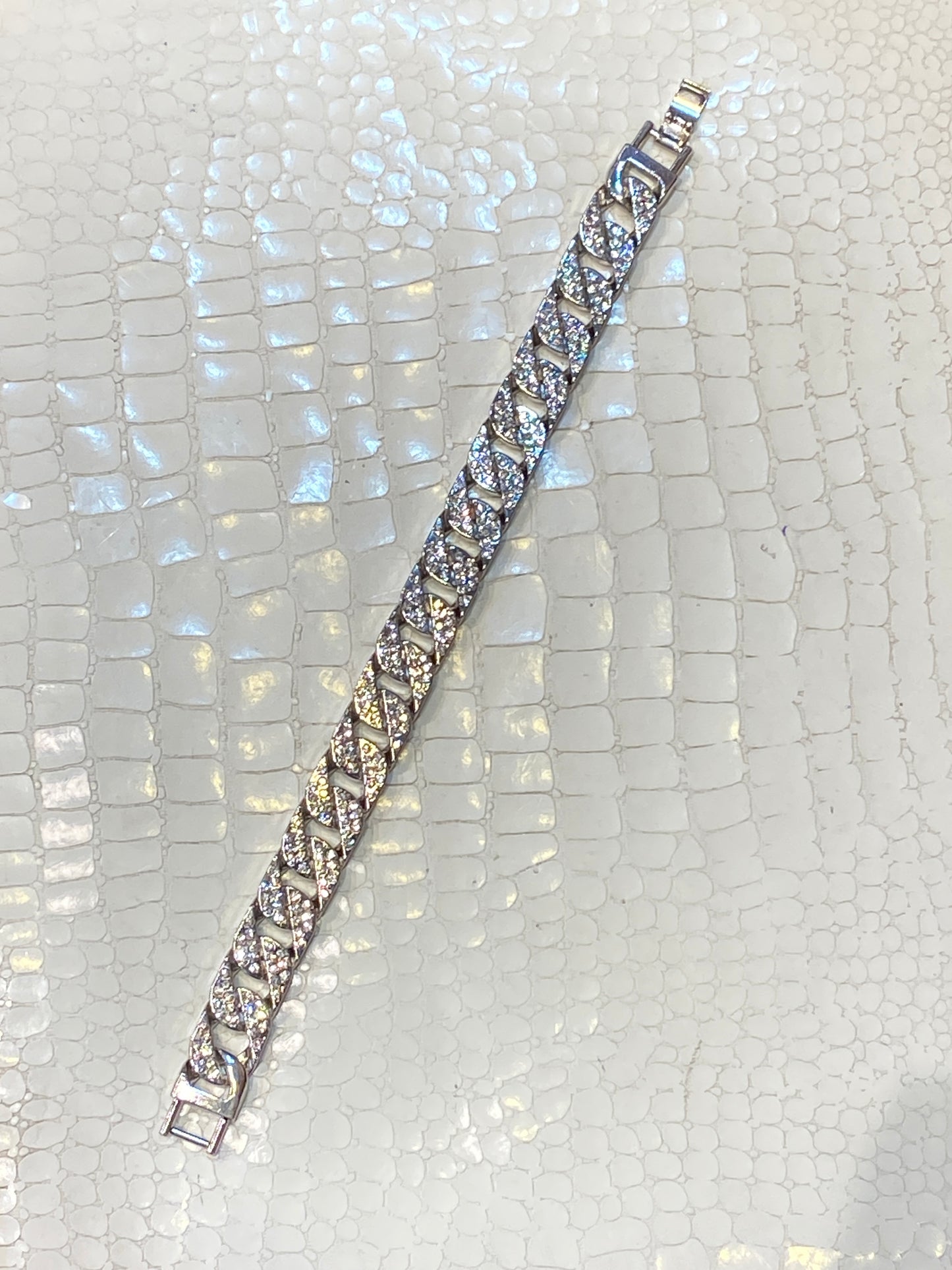 Imported White Studs Designer Unisex Bracelet 988469