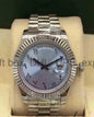 LOR ROL Gray Colour Silver Chain With Arabic Number Japanese Automatic Men’s Watch 990615
