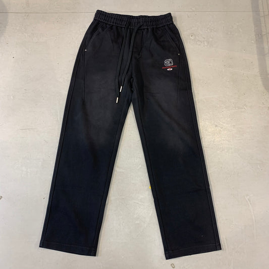Design Plus Love ALEX XELA Black Grey Faded Colour Straight Fit Unisex Lower 8021