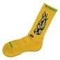 RHC Yellow Black Colour Imported Unisex Socks 987721