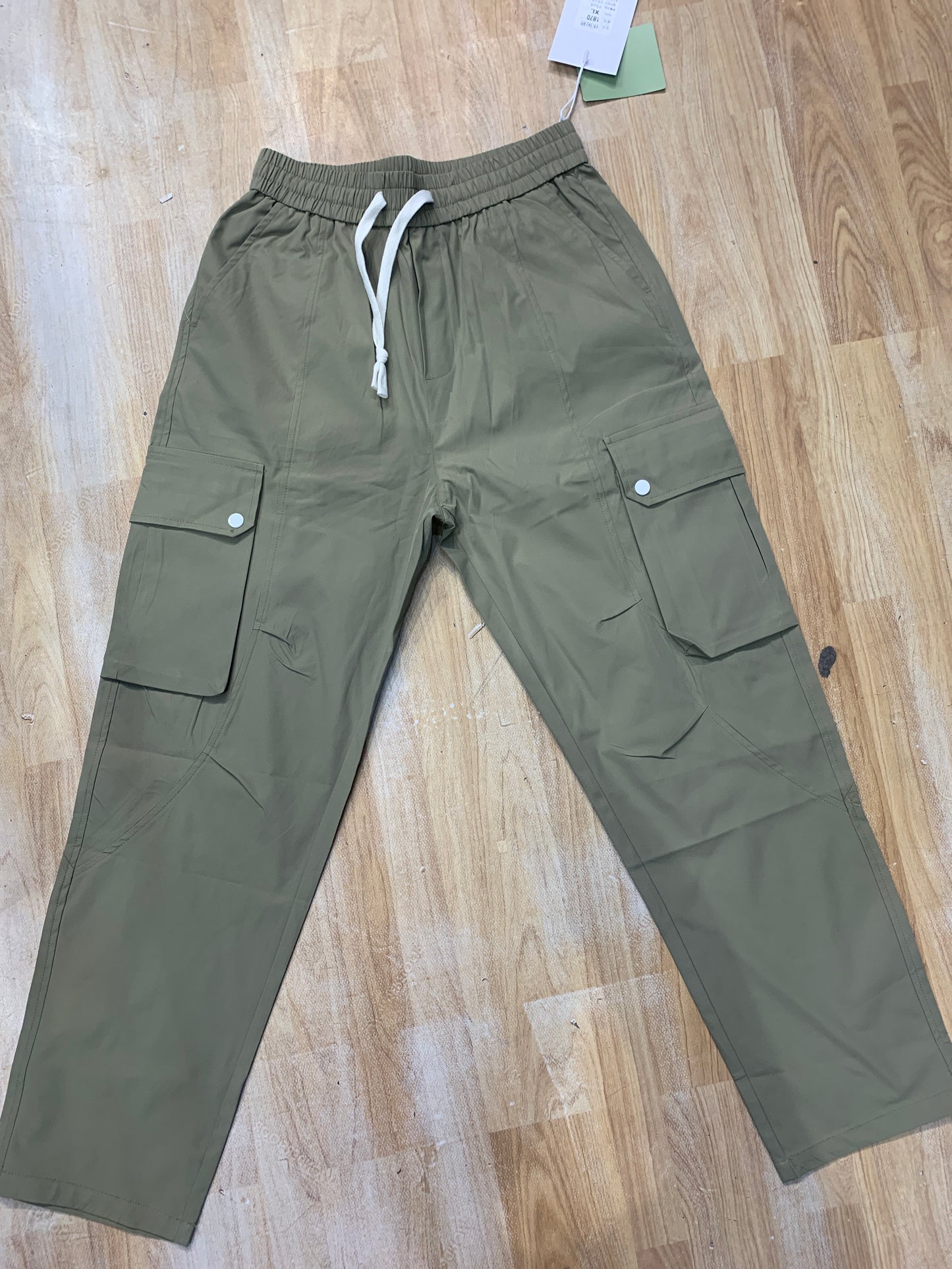Fashion Green Cargo  Four Pocket Baggy Fit 1870