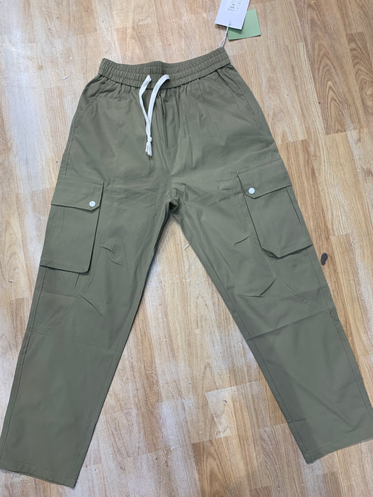 Fashion Green Cargo  Four Pocket Baggy Fit 1870