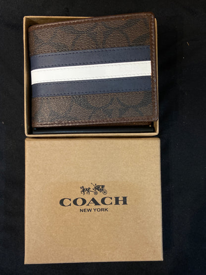 Aoc Multi Colour Genuine Leather Wallet  988610