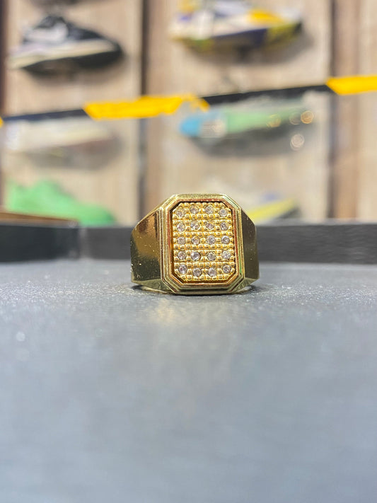 Gold Diamond Ring 987309