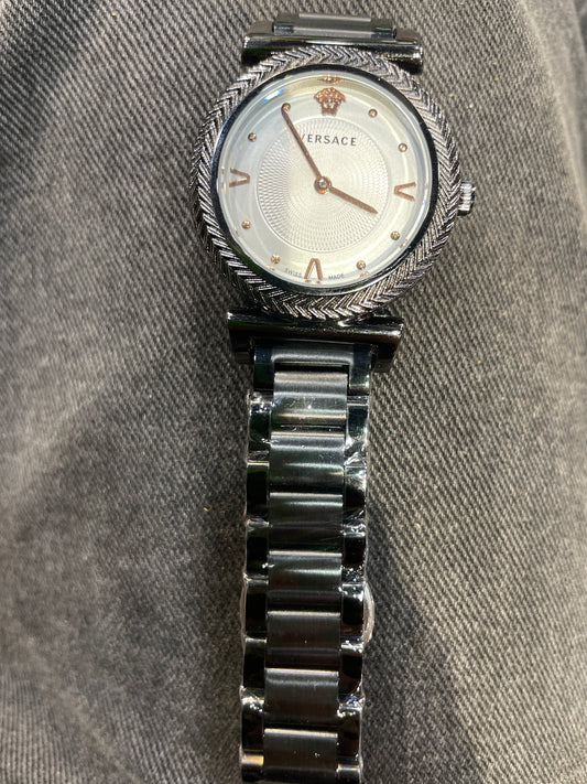 Rev Black Chain White Dial Ladies Watch 901244