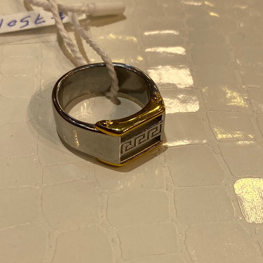 Fen Nef Silver Gold Men’s Ring