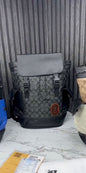AOC Black Colour CC Print Unisex Backpack 60427