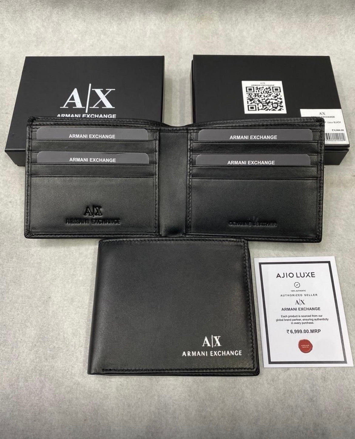 MRA ARM XIA Genuine Leather Men Wallet 987821