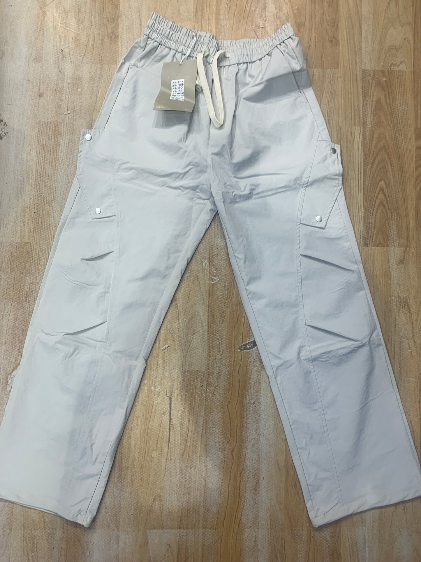 XFY Light Grey Cargo Stretch Fit F515