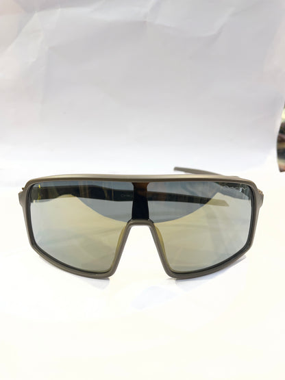 KAO OAK Brown Frame Black Mercury Shade Unisex Sunglass JH1998