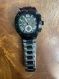 EUG GUE Black Chain Black Dial Premium Quality Men Watch 990977