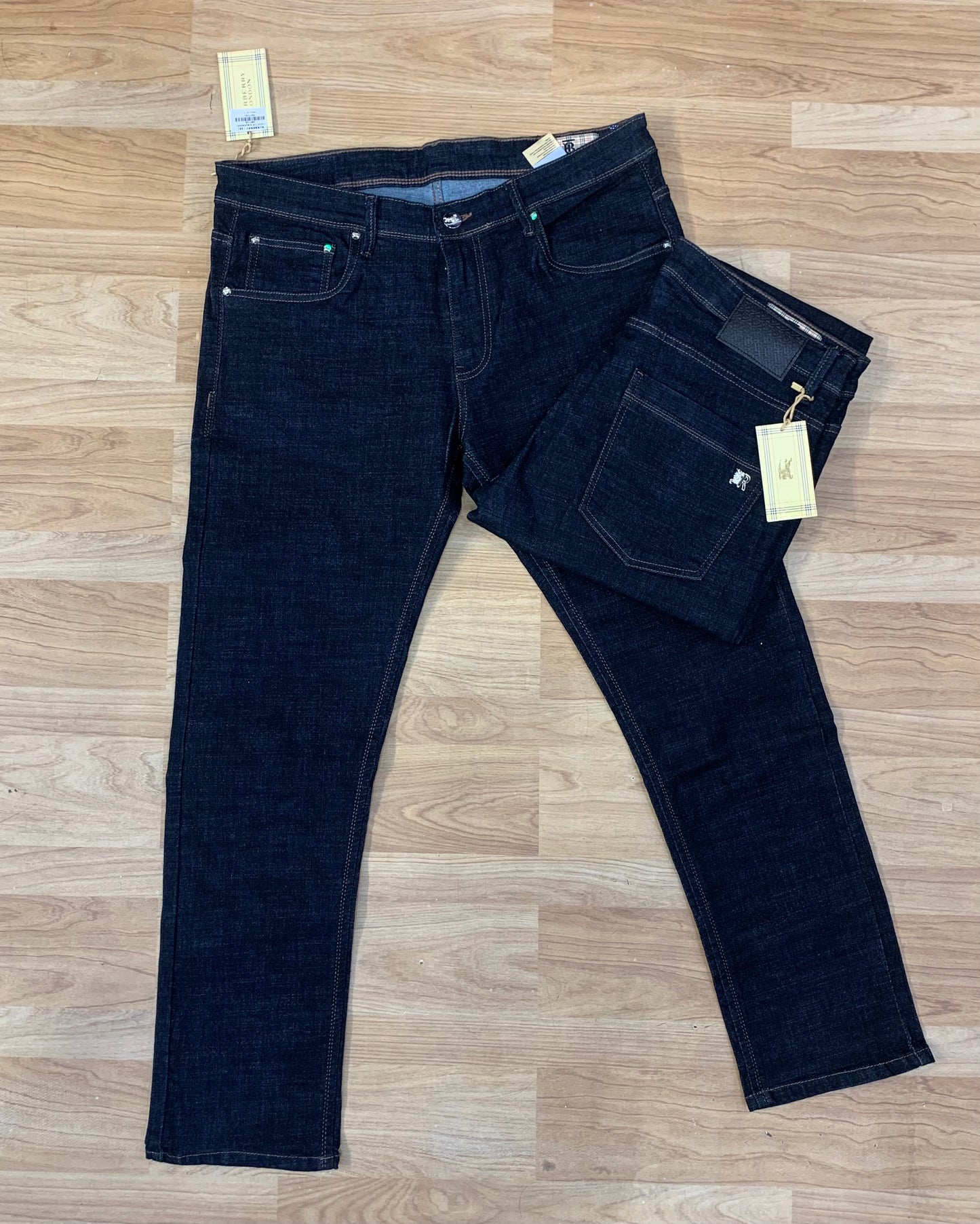 RUB Dark Blue Colour Straight Fit Premium Quality Jeans 13032