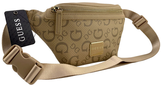 Eug Fanny bag Dark Cream colour G Print 22-1-24#
