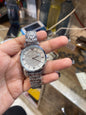 Mra Silver Chain White Dial Ladies Watch 901892