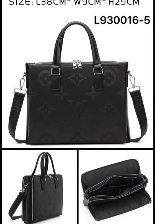 UOL LOU Black Colour Premium Quality Imported Laptop Bag 991335