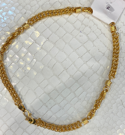 Imported Golden Colour Designer Unisex Neckchain 988465