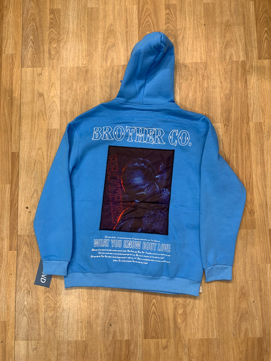 Gee2 Island Blue Colour Hoodie Brother 90962