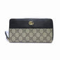 Cug Black Brown Colour Gg Logo Flap Ladies Clutch 60017145