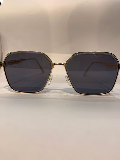 Uol Golden Frame Black Shade Heavy Quality Sunglass 28741 59 14 140 C2