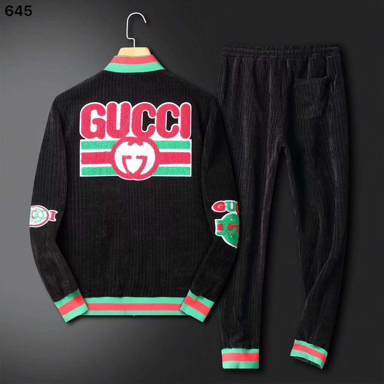 CUG Black Colour With With Cug Embroidery Cotrise Tracksuit 200789