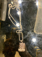 UOL Stainless Steel Silver Chain Premium Quality Imported Unisex Neck Pendent 22594