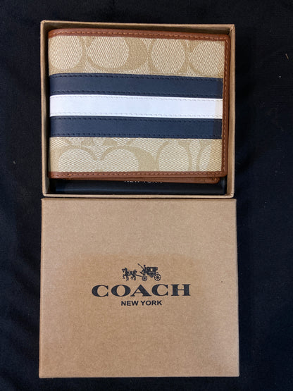 Aoc Multi Colour Genuine Leather Wallet  988610