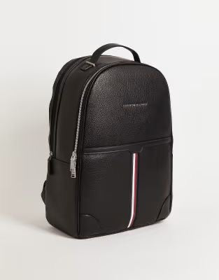 Mot Black Colour Blue White Red Stripe Logo Colour Premium Quality Backpack 988804