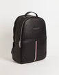 Mot Black Colour Blue White Red Stripe Logo Colour Premium Quality Backpack 988804