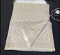 AOC Unisex CC Print Beige Cream Stole 989705