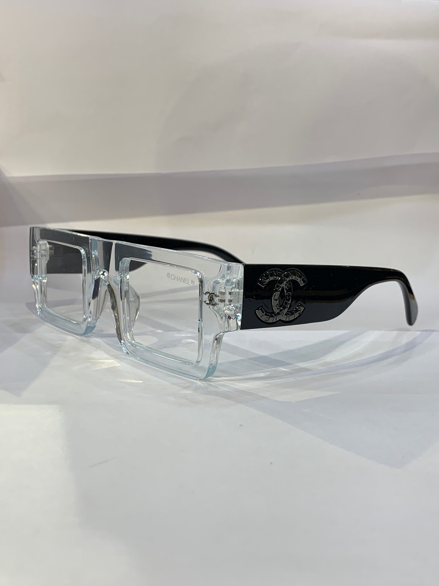 AHC CHA Trance Frame Black Stick Trance Shade Unisex Sunglass 5540 47 30 145